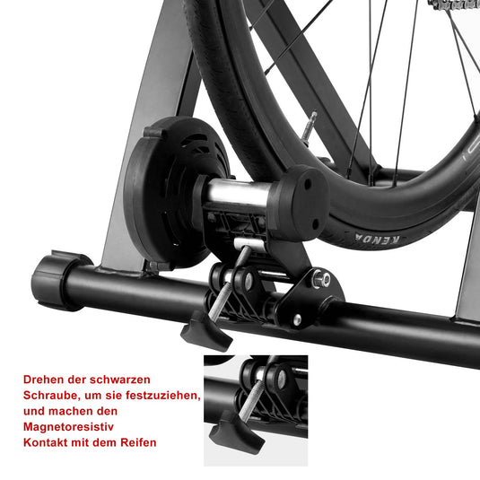 ROCKBROS Rollentrainer Magnetisches Indoor-Bike-Trainingsgerät Faltbar