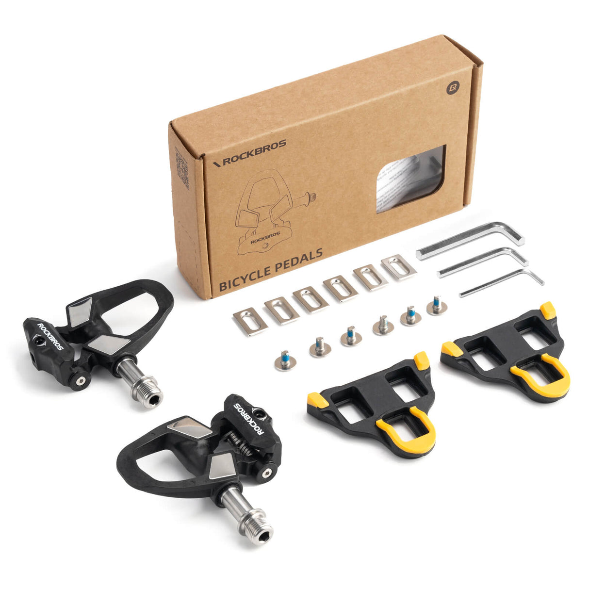ROCKBROS SPD Fahrradpedale – Einstellbare Spannung für individuellen Halt