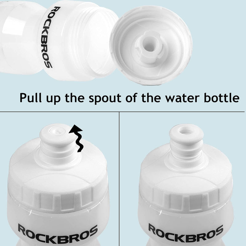 Laden Sie das Bild in Galerie -Viewer, ROCKBROS Sport Trinkflasche 600 ml Fahrrad Wasserflaschen aus PP5
