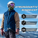 ROCKBROS Sturmhaube Herbst Winter Balaclava für Outdoorsports Unisex Armeegrün