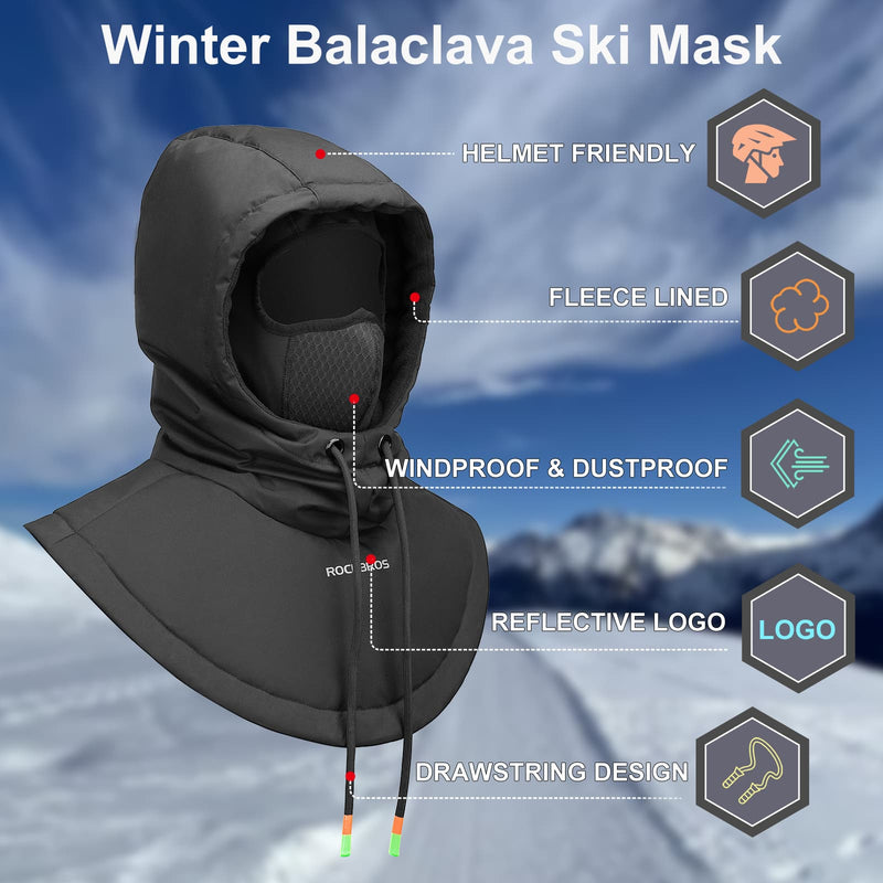 Load image into Gallery viewer, ROCKBROS Balaclava Windproof Bicycle Full Face Face Cover for Cycling Skiing
