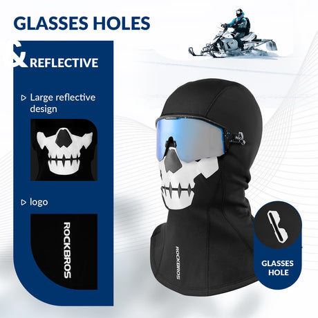ROCKBROS Sturmhauben Fahrrad Balaclava – Outdoor Sports Winter