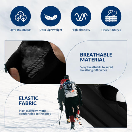 ROCKBROS Sturmhauben Fahrrad Balaclava – Outdoor Sports Winter