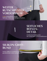 ROCKBROS TVI Damen Langarm-Radtrikot Fahrrad Jersey für MTB & Rennrad-Grau