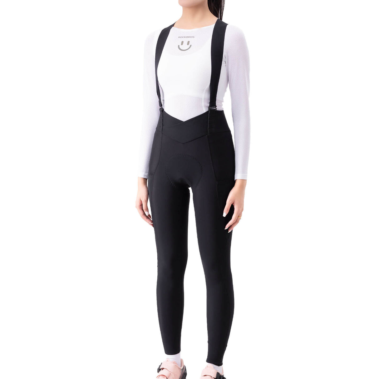 ROCKBROS TVI Damen Fahrrad-Trägerhose – Perfekter Komfort bei jeder Temperatur!​