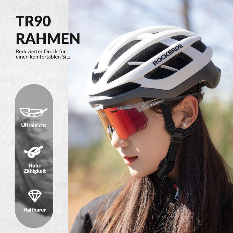 Load image into Gallery viewer, ROCKBROS Ultraleicht Fahrradbrille Sonnenbrille mit UV400-Schutz
