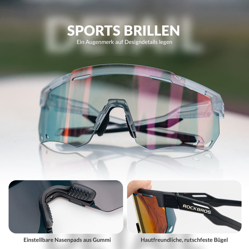 Laden Sie das Bild in Galerie -Viewer, ROCKBROS Ultraleicht Fahrradbrille Sonnenbrille mit UV400-Schutz
