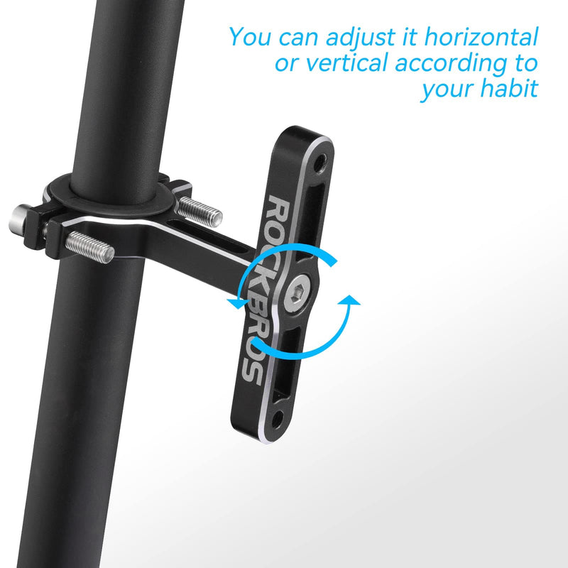 Load image into Gallery viewer, ROCKBROS aluminum universal bottle cage adapter for bicycles and motorcycles
