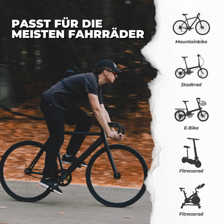 ROCKBROS wasserdichter Fahrradsattel mit stylischem Aufdruck, komfortabel und langlebig