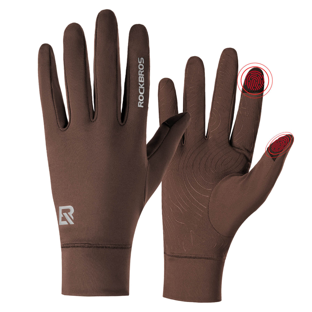 ROCKBROS Winter-Fahrradhandschuhe – Warm, sicher & griffsicher!​