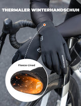 ROCKBROS Winter-Fahrradhandschuhe – Warm, sicher & griffsicher!​