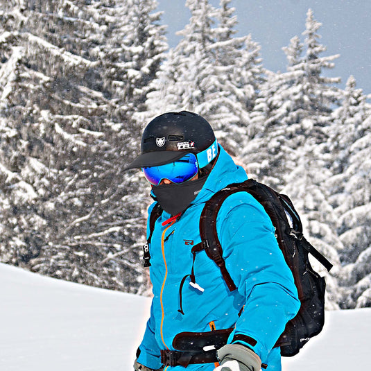Funmo Cagoule Moto Hiver Ski Masque Cagoule Noir Winter Sturmhaube für  Herren und Damen : : Mode