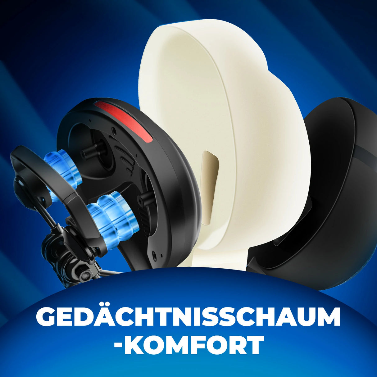 ROCKBROS wasserdicht Fahrradsattel für MTB & Rennrad aus Memory Foam - ROCKBROS-EU