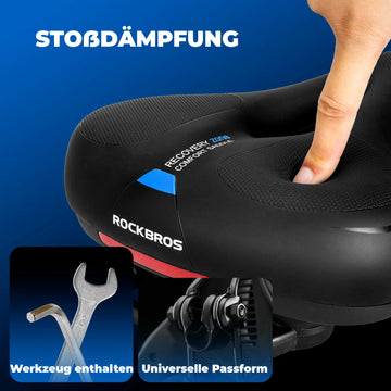 ROCKBROS waterproof bicycle saddle for MTB & road bike made of mem – ROCKBROS-DE