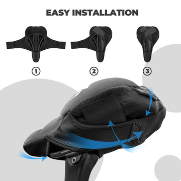 ROCKBROS Bicycle Saddle Breathable Saddle Cover Rain Cover Red/Blue –  ROCKBROS-DE