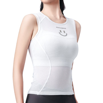 Damen Sporttop Atmungsaktiv baselayer Unterhemd für Radfahren – ROCKBROS-DE