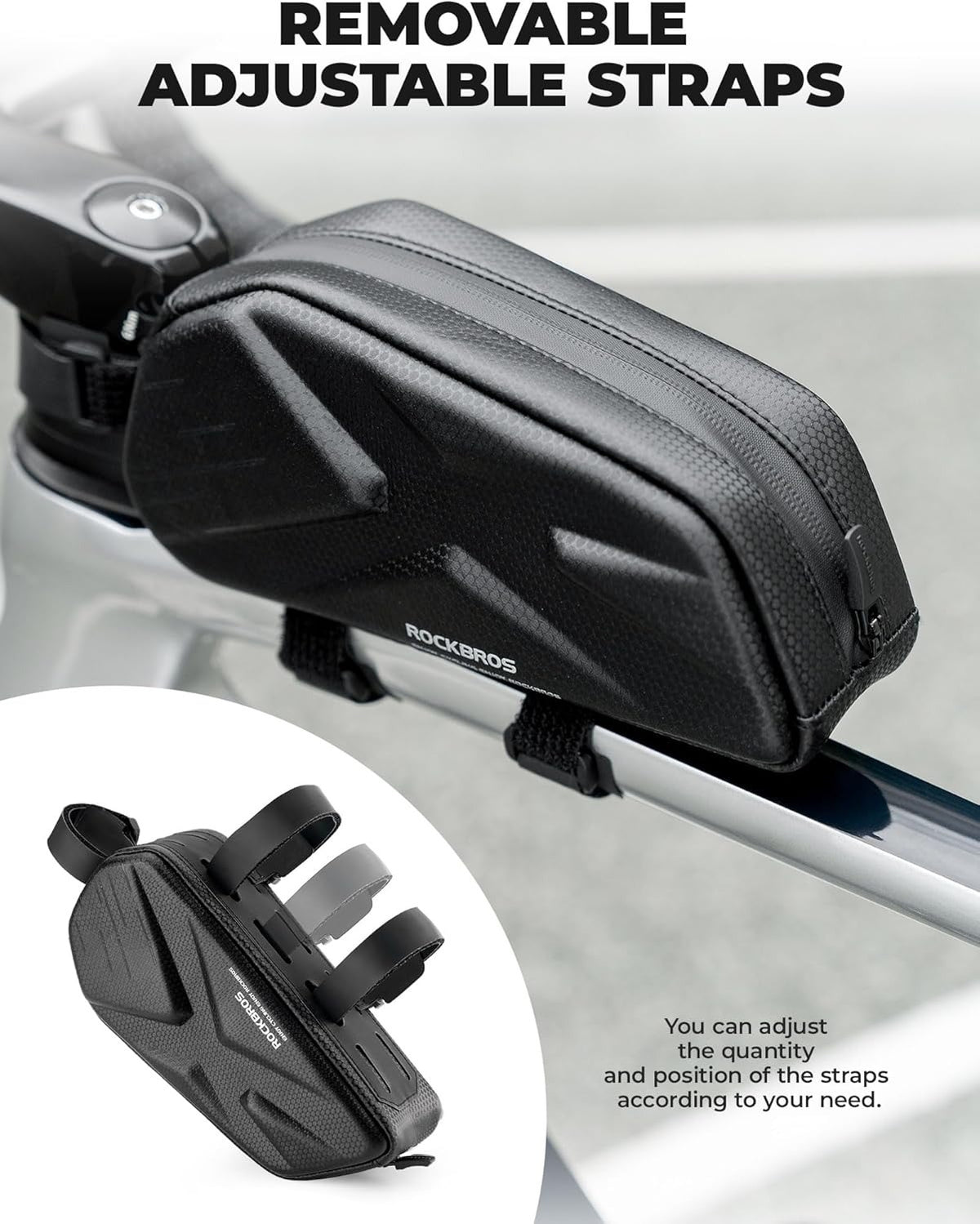 inbike fahrradtasche ROCKBROS Fahrrad Rahmentasche Fahrradtasche Oberrohrtasche 1.4L – ROCKBROS-DE
