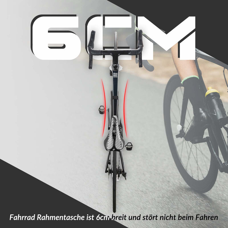 Laden Sie das Bild in Galerie -Viewer, ROCKBROS Fahrrad Rahmentasche 1,5L Dreieckstasch Wasserdicht Fahrradtasche
