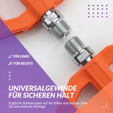 ROCKBROS Fahrradpedale 9/16 Zoll, Mountainbike Pedale aus Nylonfaser