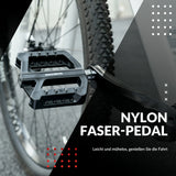 ROCKBROS Fahrradpedale 9/16 Zoll, Mountainbike Pedale aus Nylonfaser