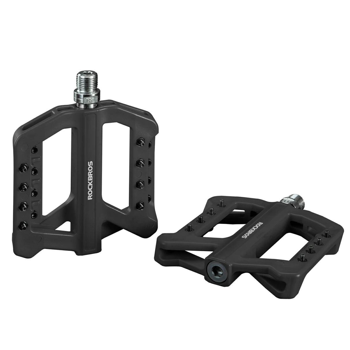 ROCKBROS Fahrradpedale 9/16 Zoll, Mountainbike Pedale aus Nylonfaser