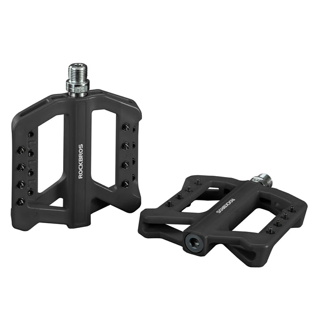 ROCKBROS Fahrradpedale 9/16 Zoll, Mountainbike Pedale aus Nylonfaser