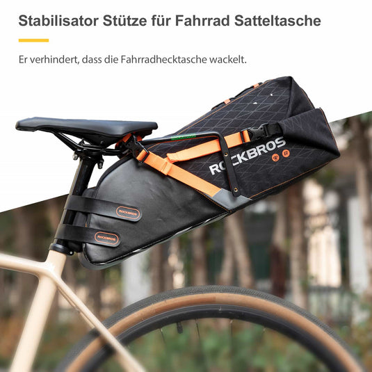 ROCKBROS Flaschenhalter & Stabilisator Stütze für Fahrrad Satteltasche