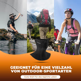 ROCKBROS Halbe Balaclava für Radfahren, ideal für Outdoor-Aktivitäten in Schwarz