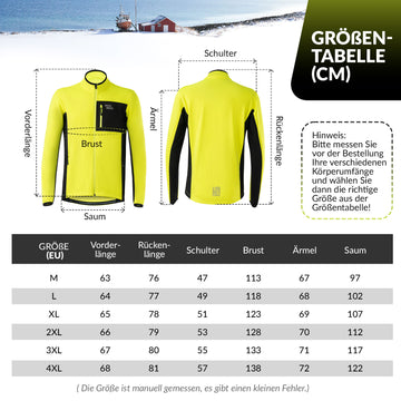 Produktbild von ROCKBROS Fahrrad Jacke & Hose Winter Anzug Sportlich Fahrradbekleidung