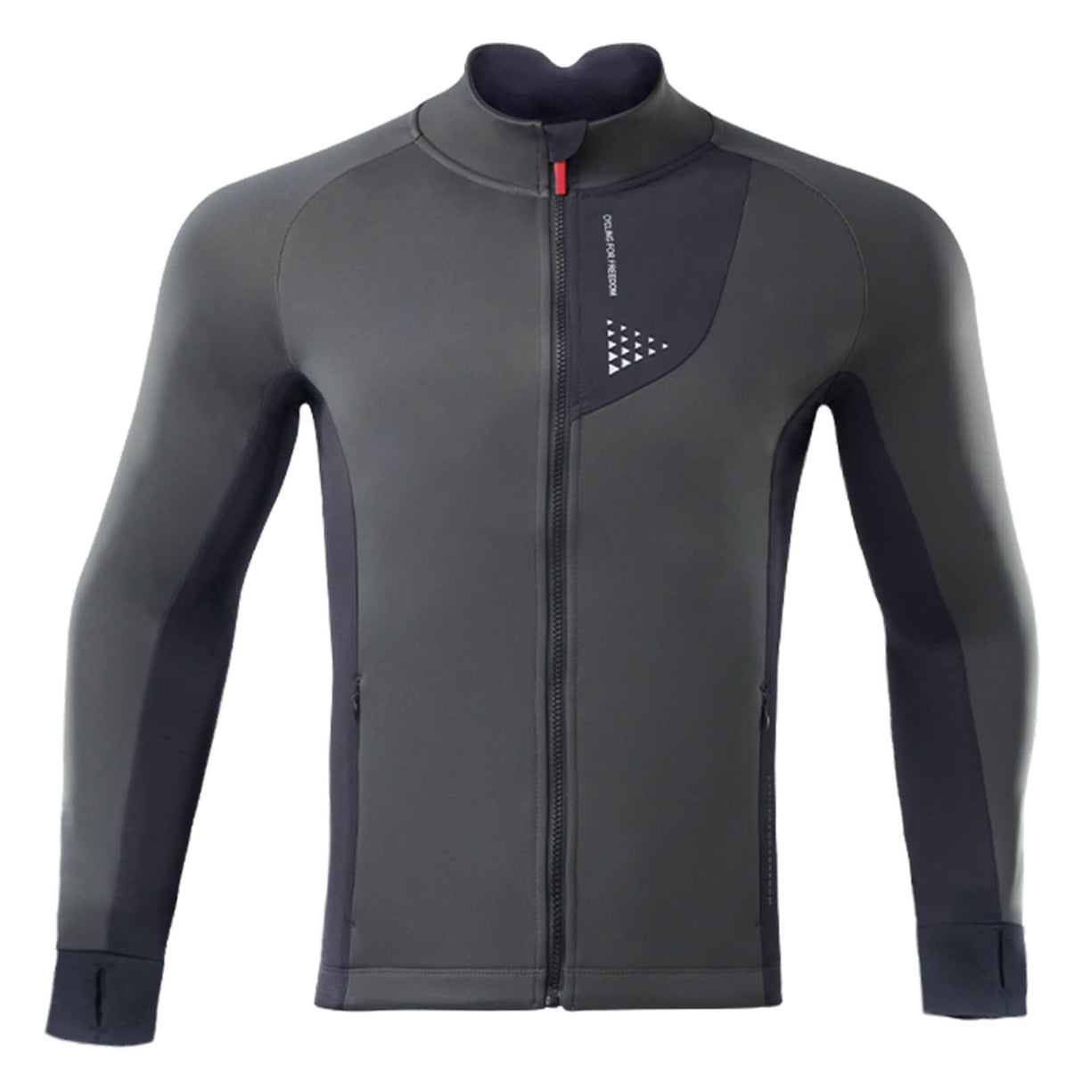 ROCKBROS Herren Winter Fahrradjacke, winddichte und atmungsaktive Jacke mit Fleecefutter für Radfahren im Winter