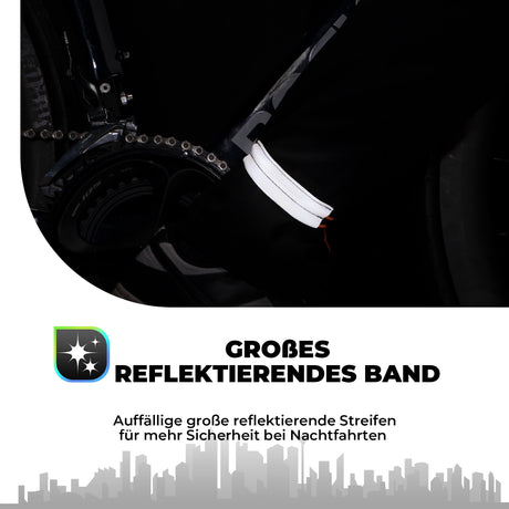 ROCKBROS Reflektierendes Hosenband für Radfahren