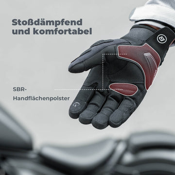 handschuh touchscreen fähig machen ROCKBROS Motorradhandschuhe Atmungsaktiv Handschuhe Touchscreen –  ROCKBROS-DE