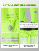 ROCKBROS Regen-Set Wasserdicht Atmungsaktiv