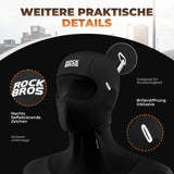 ROCKBROS winddichte Balaclava Sturmhaube, idealer Gesichtsschutz für Unisex-Radfahrer