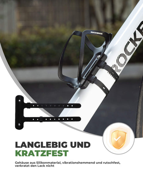 ROCKBROS Universal Flaschenhalter für Fahrrad, einfach zu montieren