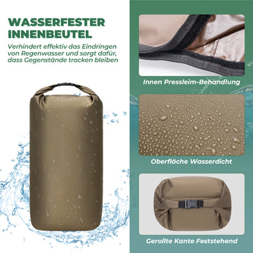 kleiner wanderrucksack wasserdicht ROCKBROS Wanderrucksack Wasserdicht Split 2 in 1 Rucksack für Fahrrad – ROCKBROS-DE
