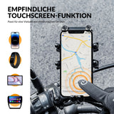 ROCKBROS Winter Fahrradhandschuhe Gel Gepolstert Touchscreen-fähig Winddicht und Warm