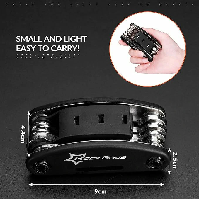 ROCKBROS Fahrrad Satteltaschen Werkzeugtasche mit Reflektorstreifen 1L - ROCKBROS-EU