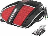ROCKBROS Fahrrad Satteltaschen Werkzeugtasche mit Reflektorstreifen 1L - ROCKBROS-EU