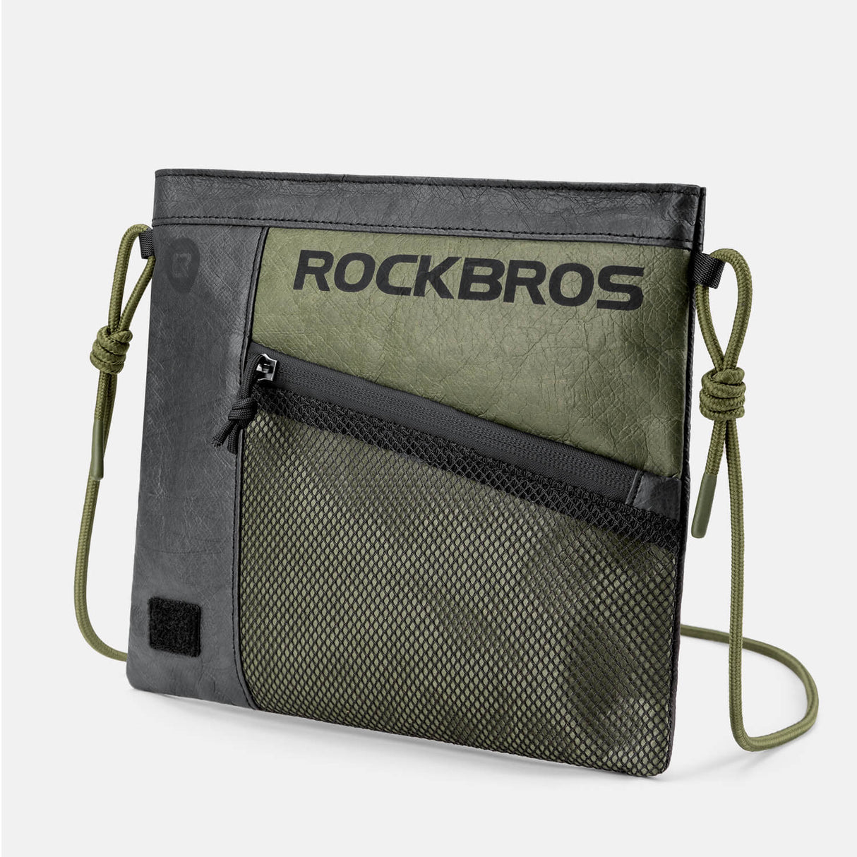 ROCKBROS 2-in-1 Lenkertasche Umhängetasche aus Tyvek® mit Schultergurt 1.5L