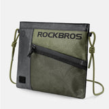 ROCKBROS 2-in-1 Lenkertasche Umhängetasche aus Tyvek® mit Schultergurt 1.5L