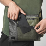 ROCKBROS 2-in-1 Lenkertasche Umhängetasche aus Tyvek® mit Schultergurt 1.5L