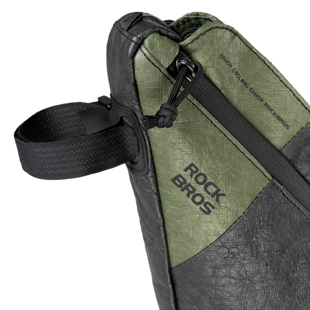 ROCKBROS 2-in-1 Rahmentasche Umhängetasche aus Tyvek® mit Schultergurt 0.7L
