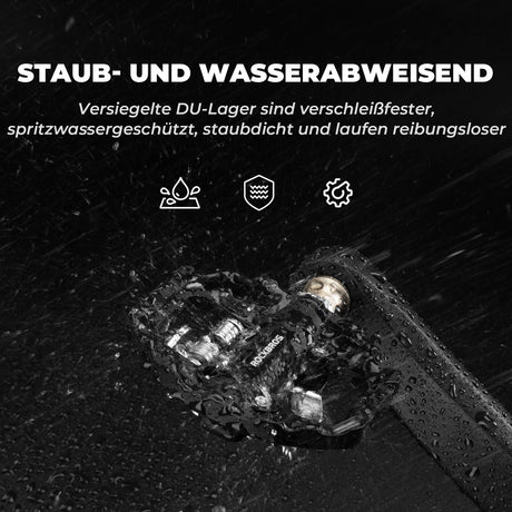 ROCKBROS 2-in-1 SPD-Klickpedale & Plattformpedale 916 Leicht Rutschfest