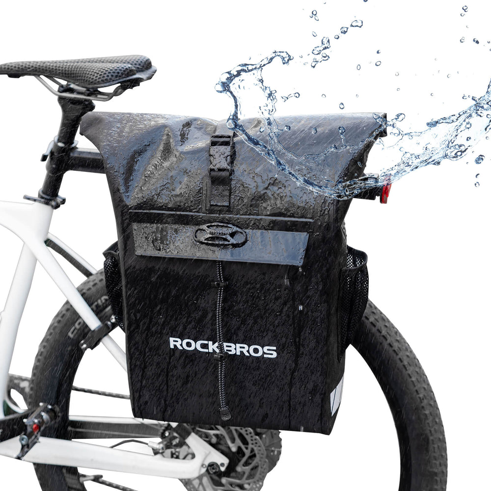 ROCKBROS 3 in 1 Fahrrad Gepäckträgertasche Rucksack Umhängetasche Wasserdicht 18L