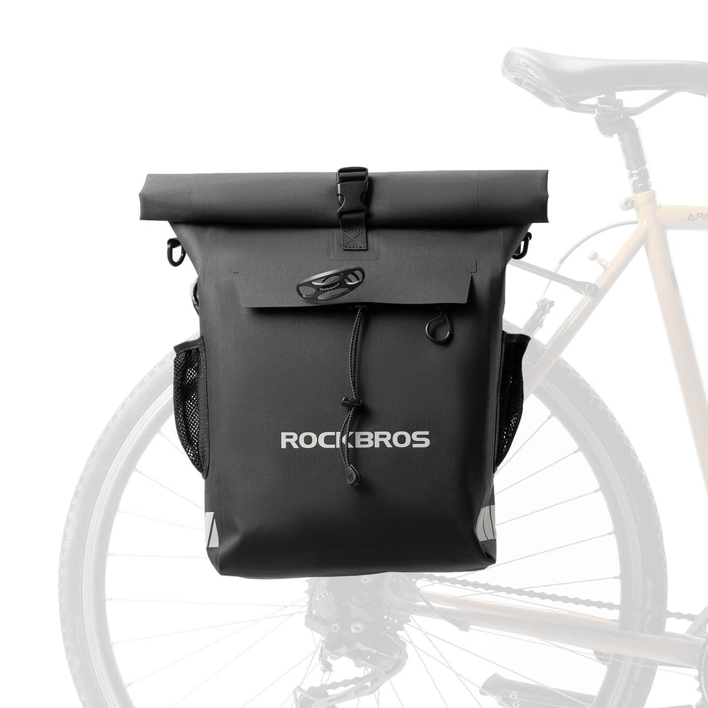 ROCKBROS 3 in 1 Fahrrad Gepäckträgertasche Rucksack Umhängetasche Wasserdicht 18L