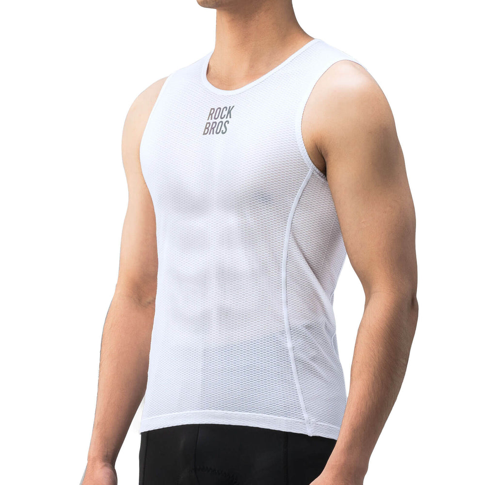 ROCKBROS Ärmellos Unterwäsche Unterhemd Fahrradtrikot Atmungsaktiv Schnelltrocknend