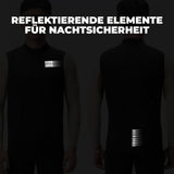 ROCKBROS Ärmellose Fahrradweste Fahrradjacke Packbar Atmungsaktiv