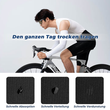 armlinge rennrad sommer ROCKBROS Armlinge Arm Sleeve Sonnenschutz Kühl Schnell Trocknend – ROCKBROS-DE