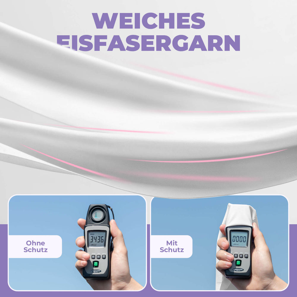 ROCKBROS Armlinge Arm Sleeve Sonnenschutz Kühles Gefühl Schnelltrocknend - Weiß